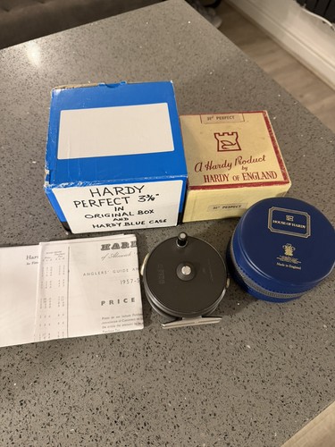 Hardy perfect fly reel - hardy, 3⅜”