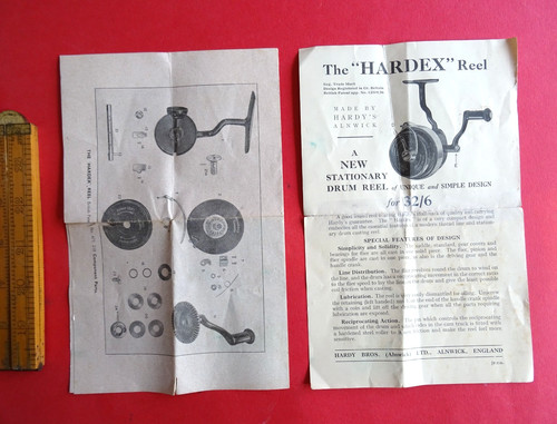 Vintage hardy hardex - 2x,